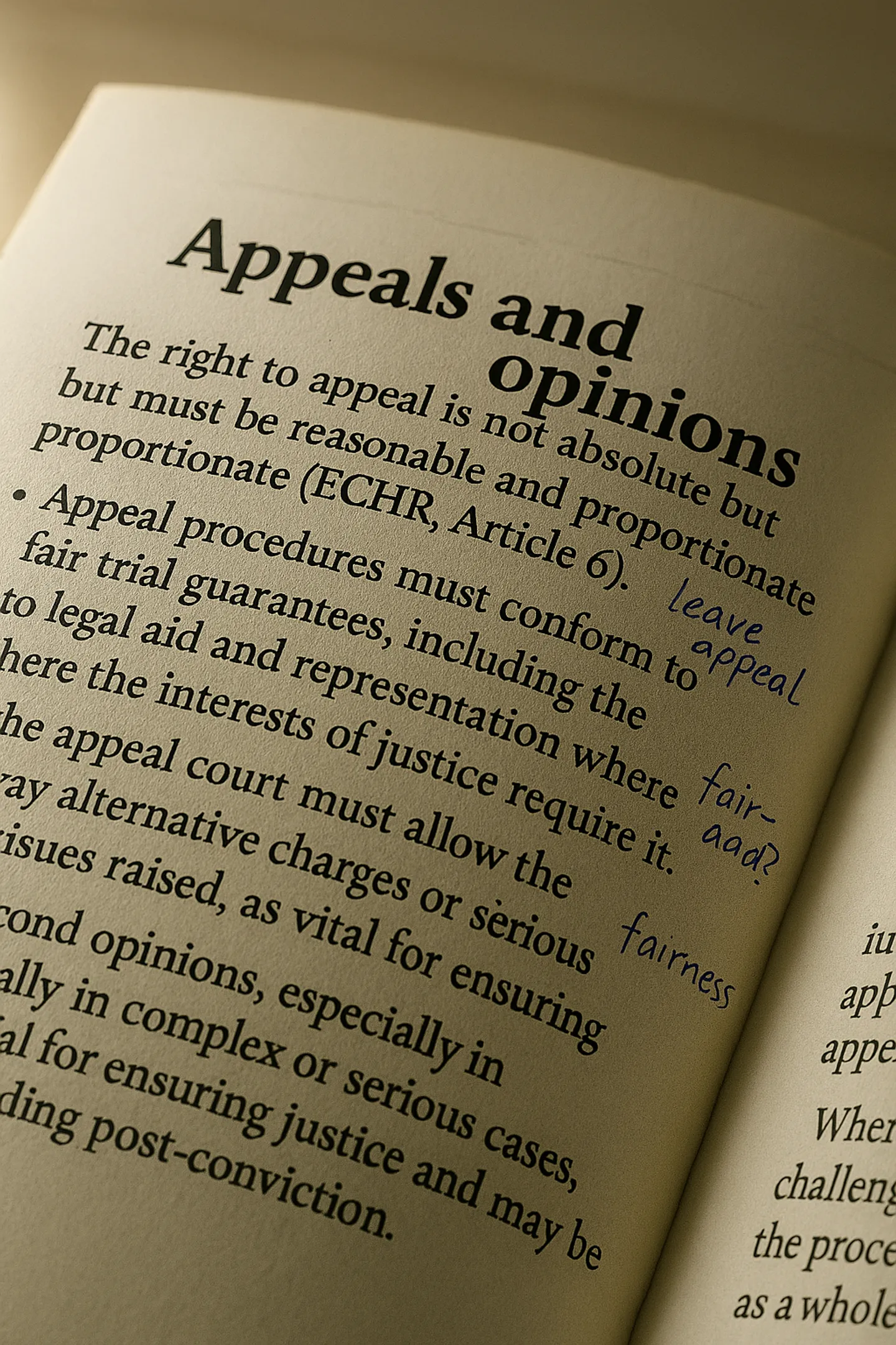Appeals and Second opinion Barrister